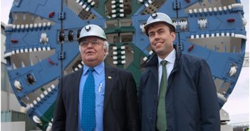 Economics Minister Schmid Visits Herrenknecht.