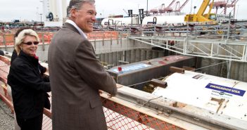 Bon Voyage Party Draws 5,000 to SR 99 Tunnel Site SR 99 Tunnel Site