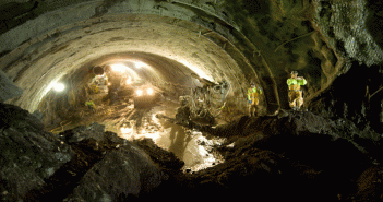 Caldecott Tunnel Nears Completion Caldecott Tunnel