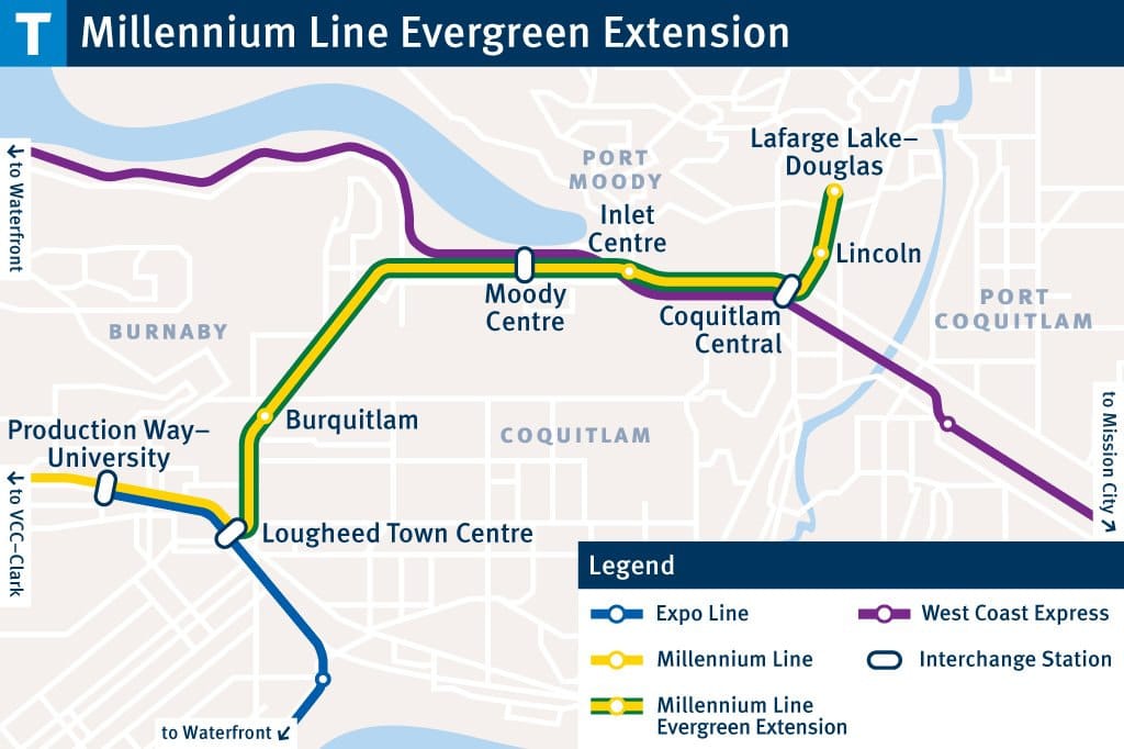 Vancouver Evergreen Extension Opens for Service