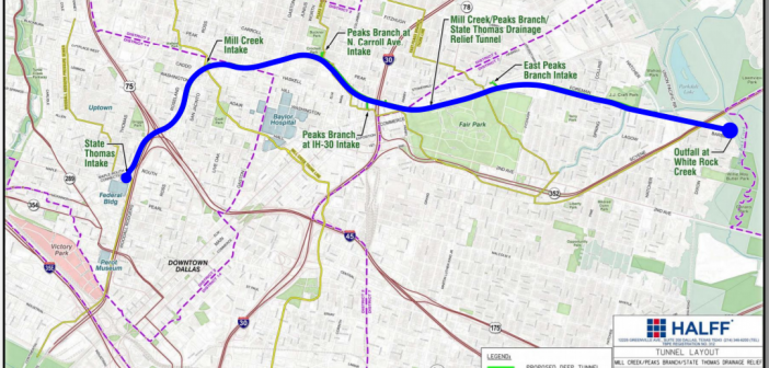 Downtown Dallas Tunnels Map Dallas City Council Approves $207M Tunnel Contract