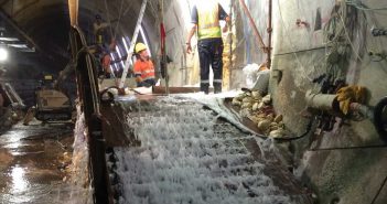 Controlling Water for Cross Passage Excavation cross passage excavation