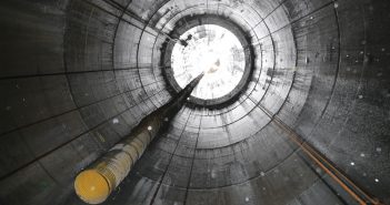 UPCOMING PROJECTS: August 2020 The launch shaft was constructed 258 m (845 ft) deep in Newburgh, New York