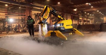 Brokk Introduces Atomized Water Mist Dust Suppression System