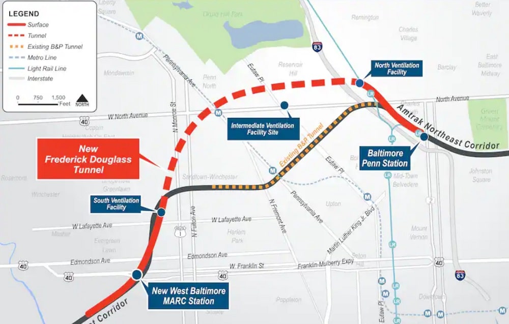 Amtrak, MDOT Announce New Approach For Baltimore And Potomac Tunnel ...