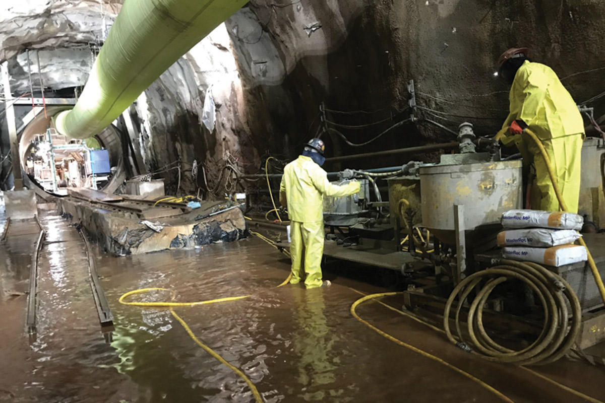 Grouting in Tunneling